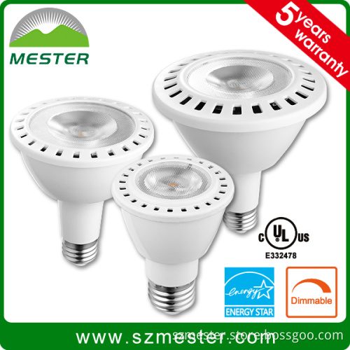 UL Energy star approved 13W 850lm 25degree or 40degree COB par30 led light